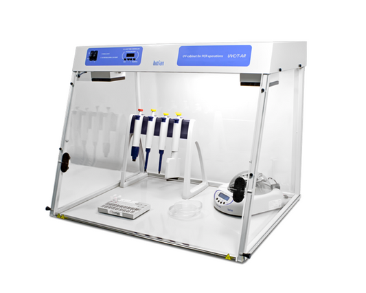 Hotte PCR Biosan Paroi plexiglas